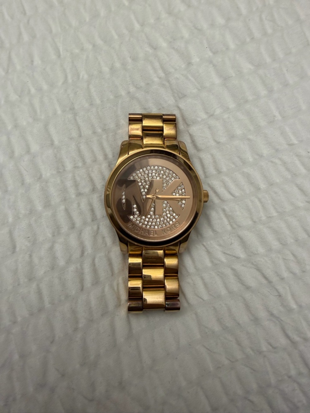 Michael Kors | Rose Gold Crystal Watch